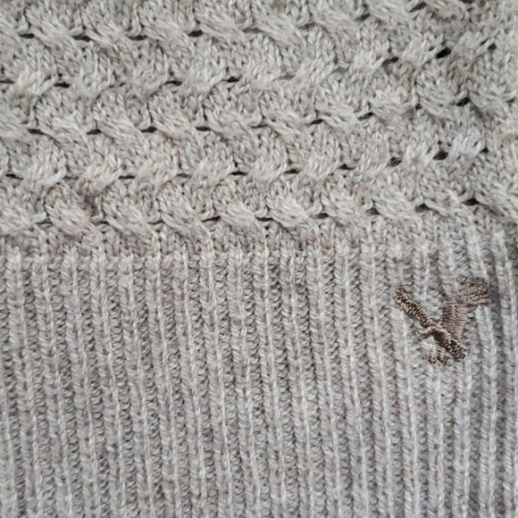 🌵Beige/Oatmeal Scoop Neck Sweater - Picture 3 of 3